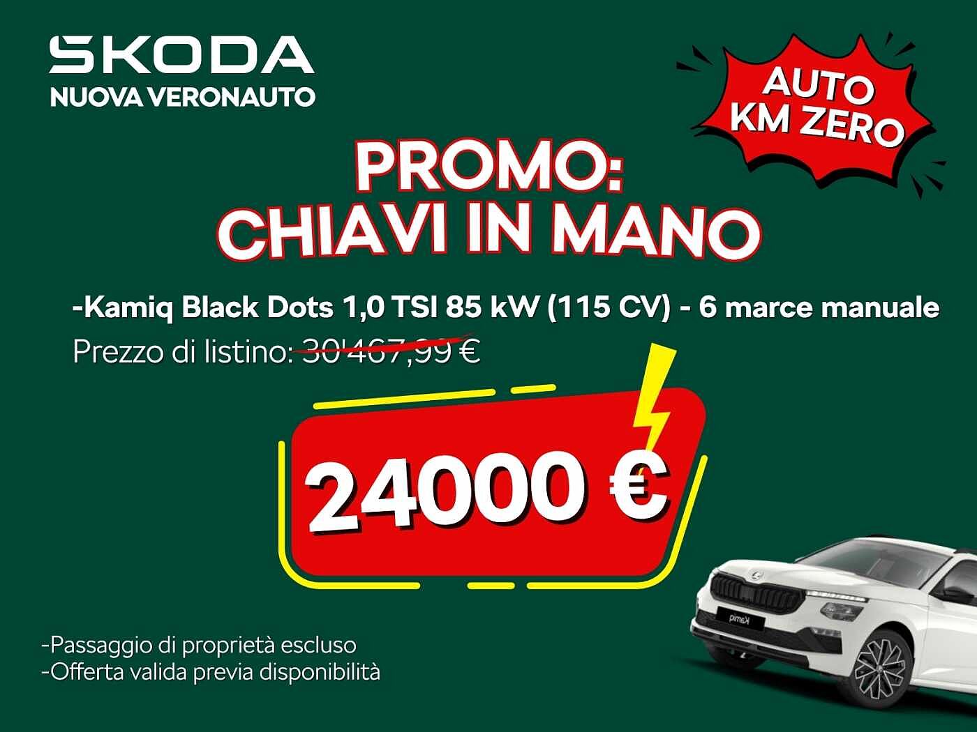 SKODA Kamiq 1.0 TSI 115 CV Black Dots